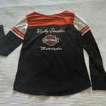 Harley Davidson Women's Classic Colorblock Henley longsleeve tee Photo 3