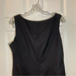 Kasper  Black Scoop Neck Sleeveless Sheath Dress 10 Photo 11