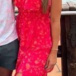 Amanda Uprichard  tiered off the shoulder romantic ruffle dress XS VENEZIA MIDI Photo 3