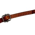 Borse In Pelle Genuine Leather Artisan Stamped Leather Crossbody Bag Photo 11