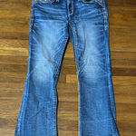 Rock Revival RARE!  “Amberlight” Women's Distressed Blue Boot Cut Jeans, Sz 29 Photo 0