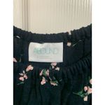 Abound  Black classical bloom blouse‎ size Small NEW Photo 2