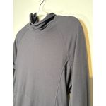 Lululemon Cowl Neck Hoodie Pull Over Sweatshirt Black Athleisure Pilates Size 6 Photo 1