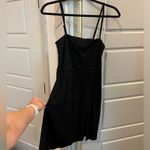 Showpo Island Babe Mini Dress - Strappy Bodycon Dress in Black Photo 1