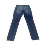 Big star  Maddie Skinny Jean's Women's Size 29R Dark Faded Whiskers Western Denim Photo 5