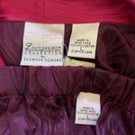 Vintage Suzanne Somers Loungewear Satin Pajamas Pajama Set Purple womens L New Size L Photo 9