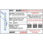 Abercrombie & Fitch Womens Soft AF Tan Nude Nylon Corset Bodysuit Top Size Large Photo 5