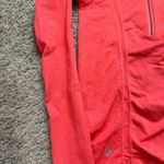 Athleta  Performance Jacket/Top Womens Size XS Coral Pink 1/4 Zip Thumb Holes Photo 10