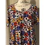 LuLaRoe  Sm Perfect Tee Jack Skellington Skulls Disney Multicolor Swing Dress NEW Photo 6