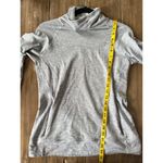 New Balance  Womens Pullover Small Gray Funnel Neck Long Sleeve Pocket Reflective Photo 4