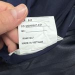 DESSY COLLECTION Cap Sleeve Blouson Faux Wrap Dress in Midnight Navy Blue 3050 8 Photo 9