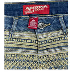 Arizona Jeans Arizona Jean Co. Womens Shorts Size 1 Regular Denim‎ Jean Cut Off Embellished Photo 1