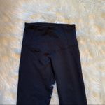 Zella Meditate High Waist Crop Leggings Black Mesh Photo 3