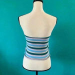 American Eagle ⭐️  striped strapless top in size medium Photo 2