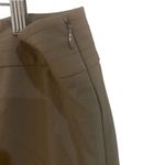 Talbots  size 12 stretch tan zip side dress pants Photo 2