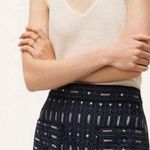 Loft blue lace pocket front mini skirt size 8 Photo 1