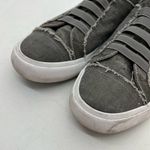 blowfish gray slip on sneakers canvas casual shoes basic minimal size 8.5 Photo 7