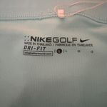 Nike Golf Skort Athletic Skirt Dri-FIT Geometric Print Light Blue White L Photo 8