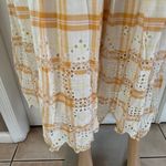 Anthropologie By  Puff-Sleeve Eyelet Midi Dress Photo 5