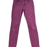 Gap Denim Legging Jegging Size 2R Wine Stretch Cotton Blend Womens 28X29 Photo 0