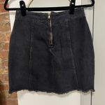 Boutique Black Denim Skirt Photo 1