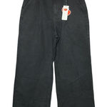 Cider Women's Denim Wide Leg Jeans Black Size M High Rise Casual Pleated NEW Photo 0