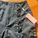 Revolve Lace Up Criss Cross Jeans Photo 1