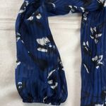 AGB Blue And White Floral Blouse S Photo 1