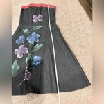 Women's Junior FIVE & CO dark grey tube denim dress Gray Size M Photo 1