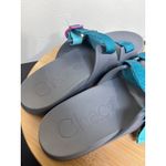 Chacos Chaco Chillos Women's 12 Blue Gray Double Strap Sport Slides Sandals Adjustable Photo 5