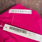 Susana Monaco  Vivid Neon Pink Strapless Blouson Shorts Romper Small NWT Photo 4