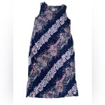 Hilo Hattie Vintage Maxi Tank Dress Black Rayon PIneapple Plumeria Size XL Photo 4