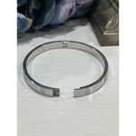bangle hinge silver tone bracelet cute gift‎ Photo 3