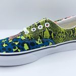 Vans unisex patchwork authentic leopard snake sneakers Photo 6