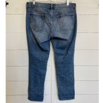Gap  Boyfriend Fit Jeans Womens US 6 28R Blue Denim Cropped Cuffed Casual Photo 5