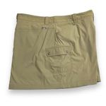 Eddie Bauer Womens Horizon Cargo Skort Outdoor Hiking Khaki Lined Size 10 Photo 8