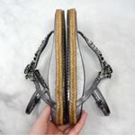 Jimmy Choo Neal Rhinestone Jeweled T-Strap Espadrille Molded Comfort Sandals 36 Photo 7