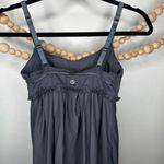 Lululemon Dark Gray Pritti Ruffle Athletic Tank Photo 2