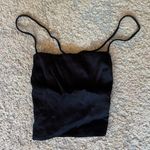 ZARA  Black Tie Back Top Photo 0