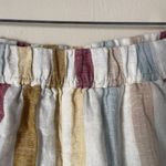 Madewell x LAUDE the Label Everyday Shorts in Painter Stripe Linen Size Small Photo 4