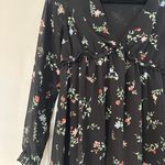 H&M Vneck Floral Mini Dress Photo 2