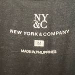 New York & Co. Women's Black Rayon Tank Top - Size Medium - EUC Photo 4