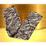 Victorias Secret Pink Sport Leggings Large Logo Leopard Print Cheetah Print Yoga Tan Size undefined Photo 2