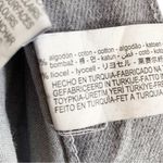 ZARA Metallic Silver Straight Leg Jeans Size 4 Photo 12