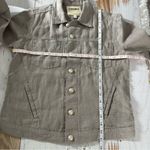 L'Agence L’AGENCE Celine Slim Linen Jacket Size Small Cinder Photo 7