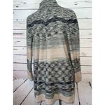 Knox Rose Cardigan Fringe Sweater Small Knit Boho Hippie Open Front Lagenlook Photo 12