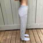 Talbots Cozy Heather Gray Sweat Pants Straight Leg Women Size Small Photo 2