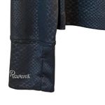 NFL Baltimore Ravens All Sport Couture Womens Black Snakeskin Quarter Zip Large Photo 2