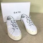 D.A.T.E Women luxury premium sneakers Sz. 6.5 staple boho beach casual White Photo 2