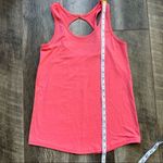 Zyia  Active Flamingo Pink Twist Back Tank Top Size XXS Photo 4